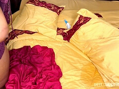 Ebony beauty shares intense home invasion with passionate heat