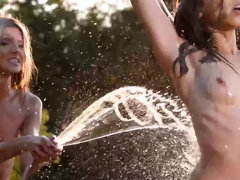 Cul, Nana, Couple, Jeux, Lesbienne, Léchez, Chatte, Serré