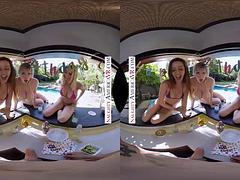 En tercera dimension, Tetas grandes, Rubia, Cuadrupleta, Pov, Realidad, Sorpresa, Tetas