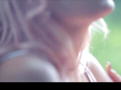 Angel Wicky's Outdoor Romance Blossoms in Sensual Euro Delight