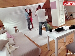 デカ尻, フェラチオ, チェコ, ハードコア, 自然山雀, ハメ撮り, 赤毛, ティーン