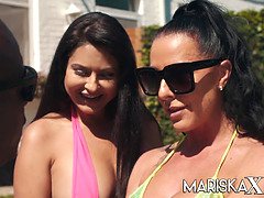Gros seins, Sucer une bite, Mère que j'aimerais baiser, Maman, Chatte, Réalité, Criant, Plan cul à trois