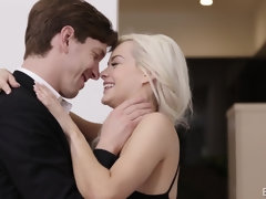 美女, フェラチオ, 巨乳な, エロティック, 露出狂, キス, ラフ, 締まりの良い