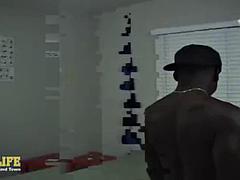 Grosser schwanz, Schwarz, Studentenwohnheim, Schwarz, Schwul, Hardcore, Milf, Tätowierung