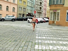 Érotique, Nue, De plein air, Public, Solo, Nénés