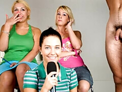 素人, ブロンド, 茶髪の, グループ, 手コキする, ショートヘア, ヴィンテージ, のぞき