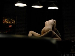 69, 舐める尻, 黒人, 浮気者, 家族, 自然山雀, スパンキング, オッパイの