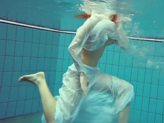 Leie, Strand, Pool, Öffentlich, Rotschopf, Russisch, Jungendliche (18+), Unter wasser