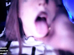 Blondine, Kehlenfick, Schwanz, Hundestellung, Milf, Nonne, Pov, Hintern versohlen