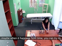 Shy Dark Hair Girl Has Explosive Orgasms 1 - Fake Hospital