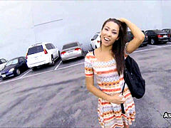 Amateur, Sucer une bite, Fille latino, Réalité, Adolescente