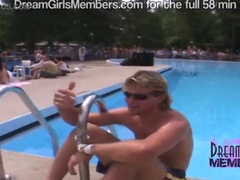 Amateur, Concours, Gyneco, Indienne, Nue, Nudiste, Piscine, Public