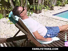 Pijpbeurt, Stel, Cousine, Orgasme, Klein, Taboe, Tiener, Oom