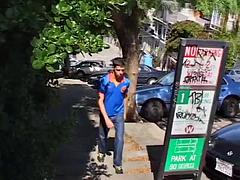 Anal, Pareja, Gay, Músculo, Al aire libre