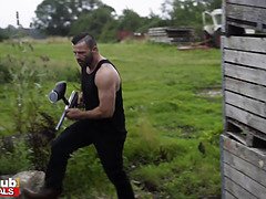 デカ尻, ブロンド, イギリス人, バック, 顔射, 熟年, 自然山雀, 叫ぶ