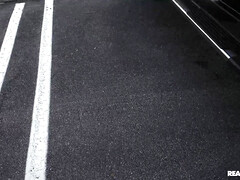 Gros seins, Garce, Plantureuse, Voiture, Noir ébène, Hard, Hd, Nénés