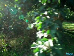 アメリカ人, フェラチオ, 茶髪の, イく瞬間, チン, ヒール, アウトドア, 公共