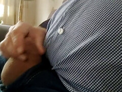 Enthousiasteling, Grote lul, Aangekleed, Europees, Homo, Duits, Masturbatie, Alleen