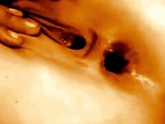 Classique, Mignonne, Queue, Groupe, Mamelons, Enceinte, Public, Chatte