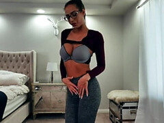 Жопа, Спальня, Брюнетки, Латиноамериканки, Мастурбация, Киски, Соло, Игрушки