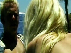 デカ尻, デカパイ, ブロンド, フェラチオ