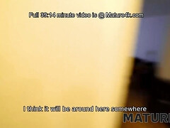 Grosser arsch, Grosse titten, Blasen, Braunhaarige, Vollbusig, Hundestellung, Reif, Mutti