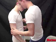 素人, フェラチオ, ゲイ, ハードコア, 三人, ユニフォーム