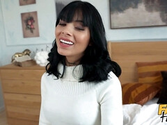 Arsch, Grosser arsch, Hundestellung, Hd, Latina, Lingerie, Schreiend, Tätowierung