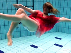 Frau, Hd, Pool, Öffentlich, Russisch, Eng, Titten, Unter wasser