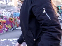 Leie, Grosser schwanz, Blasen, Deutsch, Hardcore, Öffentlich, Jungendliche (18+), Flotter dreier