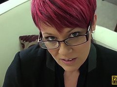 緊縛, デカチン, イギリス人, 服従, フェティッシュ, 淫乱熟女, 赤毛, オッパイの
