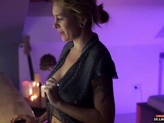 Tetas grandes, Rubia, Tetona, Casero, Maduro, Tetas naturales, Solo, Tetas