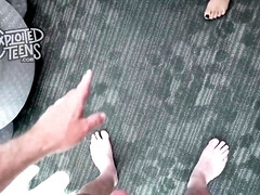 素人, フェラチオ, 茶髪の, 中出し, イく瞬間, 指いじり, 剃毛, ティーン