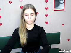 18 años, Rubia, Hd, Bragas, Solo, Adolescente, Hilo dental, Camara web