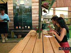 美女, フェラチオ, 茶髪の, 浮気者, 彼女, ハードコア, ラティーナ