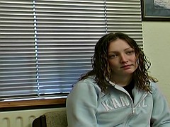 Amateur British teens behind the scenes audition