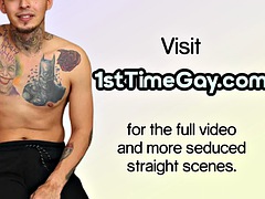 Enthousiasteling, Anaal, Pijpbeurt, Sperma shot, Homo, Tatoeage