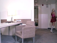 Anal, Nana, Blonde, Mamie, Lingerie, Professeur