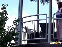 Compilación, Hd, Al aire libre, Orinar, Público, Hijo, Voyeur