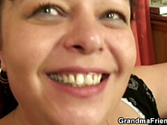 Amateur, Gros seins, Tchèque, Grosse, Mamie, Hard, Chatte, Plan cul à trois