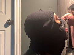 Grote lul, Pijpbeurt, Groepseks ejactulatie, Sperma in gezicht, Homo, Interraciaal