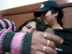 With my mommy-in-law