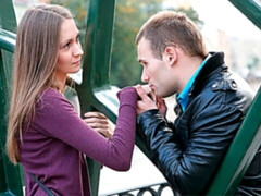 Enthousiasteling, Grote lul, Pijpbeurt, Bruinharig, Hondjeshouding, Natuurlijke tieten, Tiener, Tieten likken