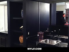 デカパイ, フェラチオ, イく瞬間, チン, 手コキする, ラティーナ, 淫乱熟女, 母