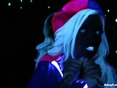 舞台裏, デカパイ, 黒人, ブロンド, 面白, Hd, ポルノスター, オッパイの