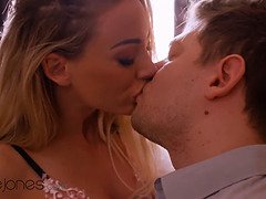 Isabelle Deltore's shaved pussy gets a hardcore pounding by Dane Jones