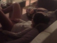 Любители, Брюнетки, Мастурбация, Соло, Подглядывание