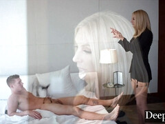 Kenzie Reeves and Mona Wales get fucked by Oliver Flynn