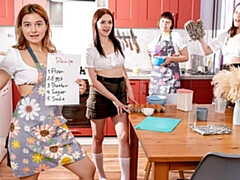 デカ尻, 指いじり, キス, レズビアン, 下着, オナニー, 自然山雀, ティーン