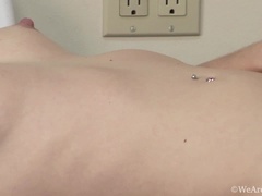 お尻, 茶髪の, 毛深い, ストッキング